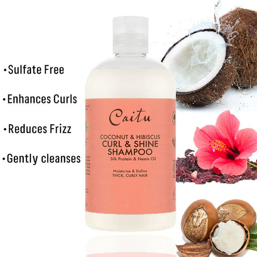 Avocado moisturizing shampoo for curly and textured hair