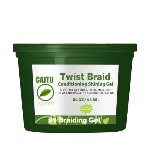 Extra Hold Twist Braiding Hair Gel for neat and shiny braids