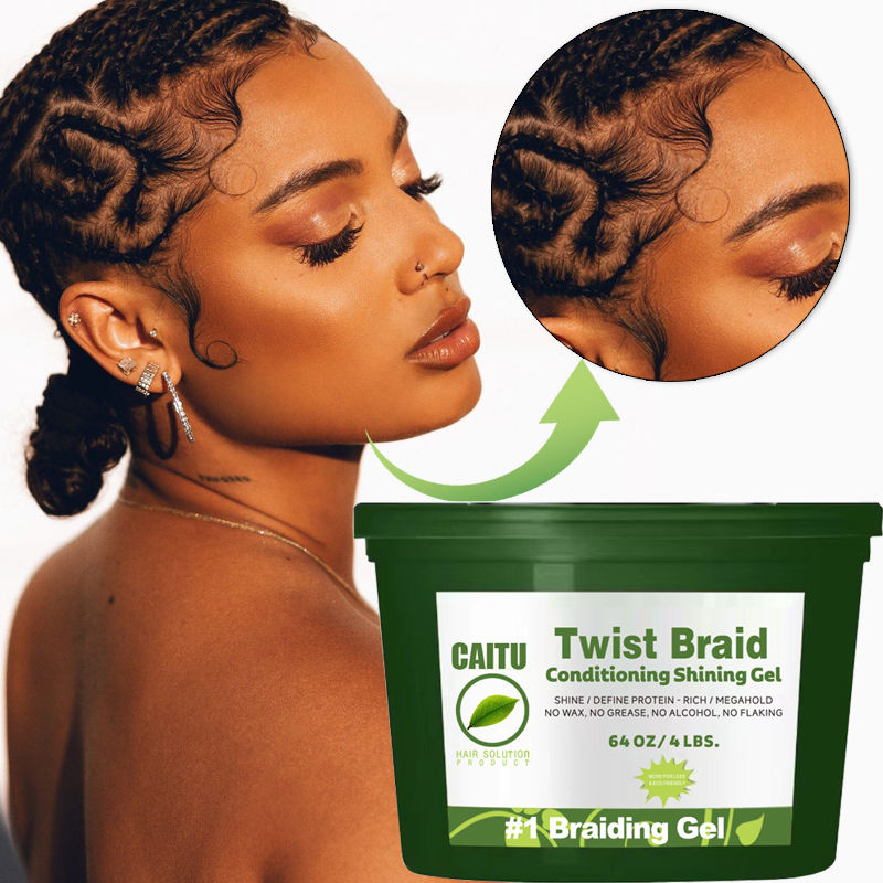 Extra Hold Twist Braiding Hair Gel Neat & Shiny