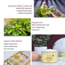 4C natural hair cleansed and conditioned with Jamaican Black Castor Oil