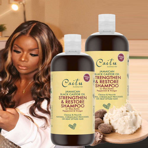Jamaican Black Castor Oil shampoo and conditioner for 4C natural hair