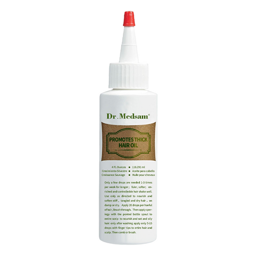 Hair growth oil that nourishes scalp and strengthens natural hair