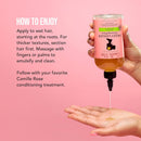 Sweet Ginger Hair & Scalp Cleanser Camille Rose ingredient label